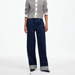 Women's Dark Blue Jeans